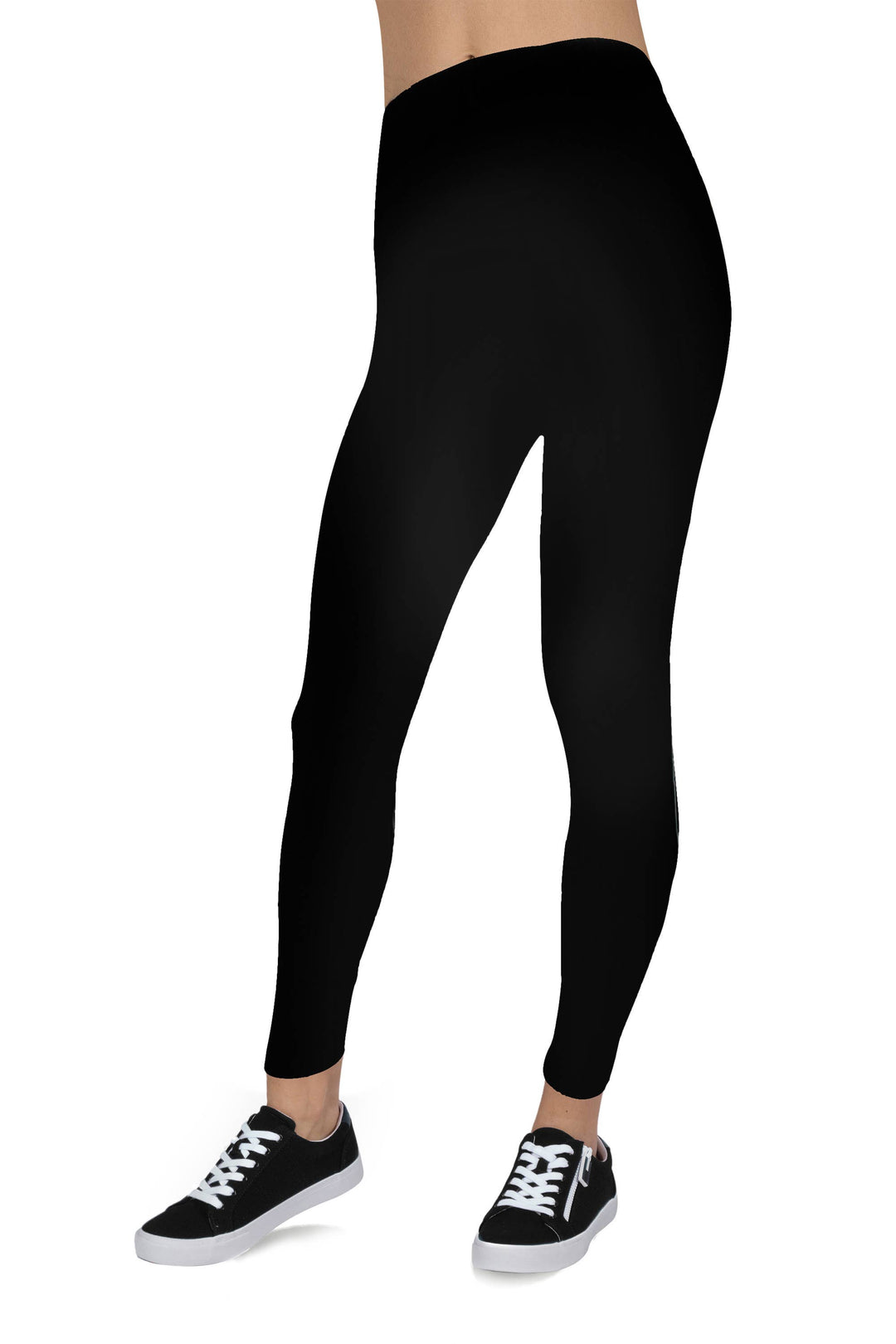 Black Leggings High Waisted Stretchy Soft