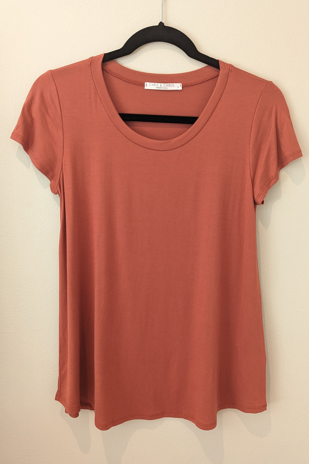 Everyday Tee Solid Round Neck Fall Colors - Best Sellers!