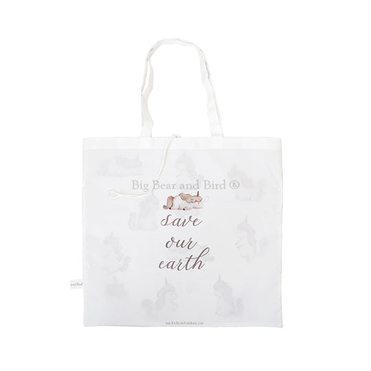 Foldable Waterproof Tote Bag Woodland Adventures