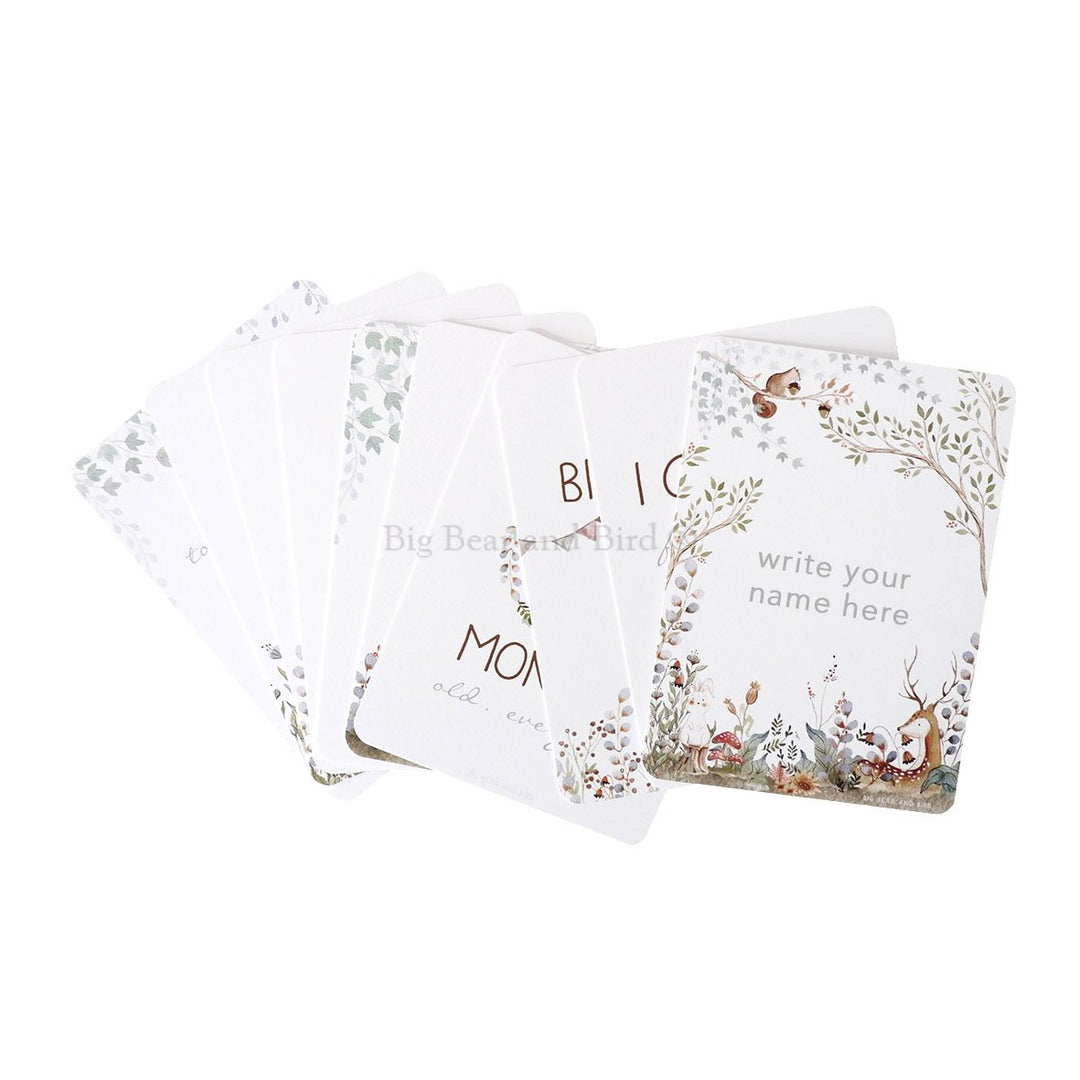 Baby Milestones Cards