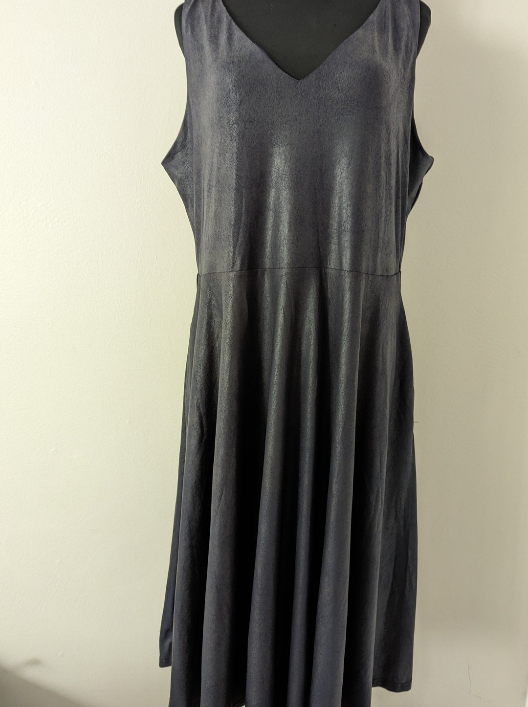 Fit & Flare Dress Faux Leather Last ones!