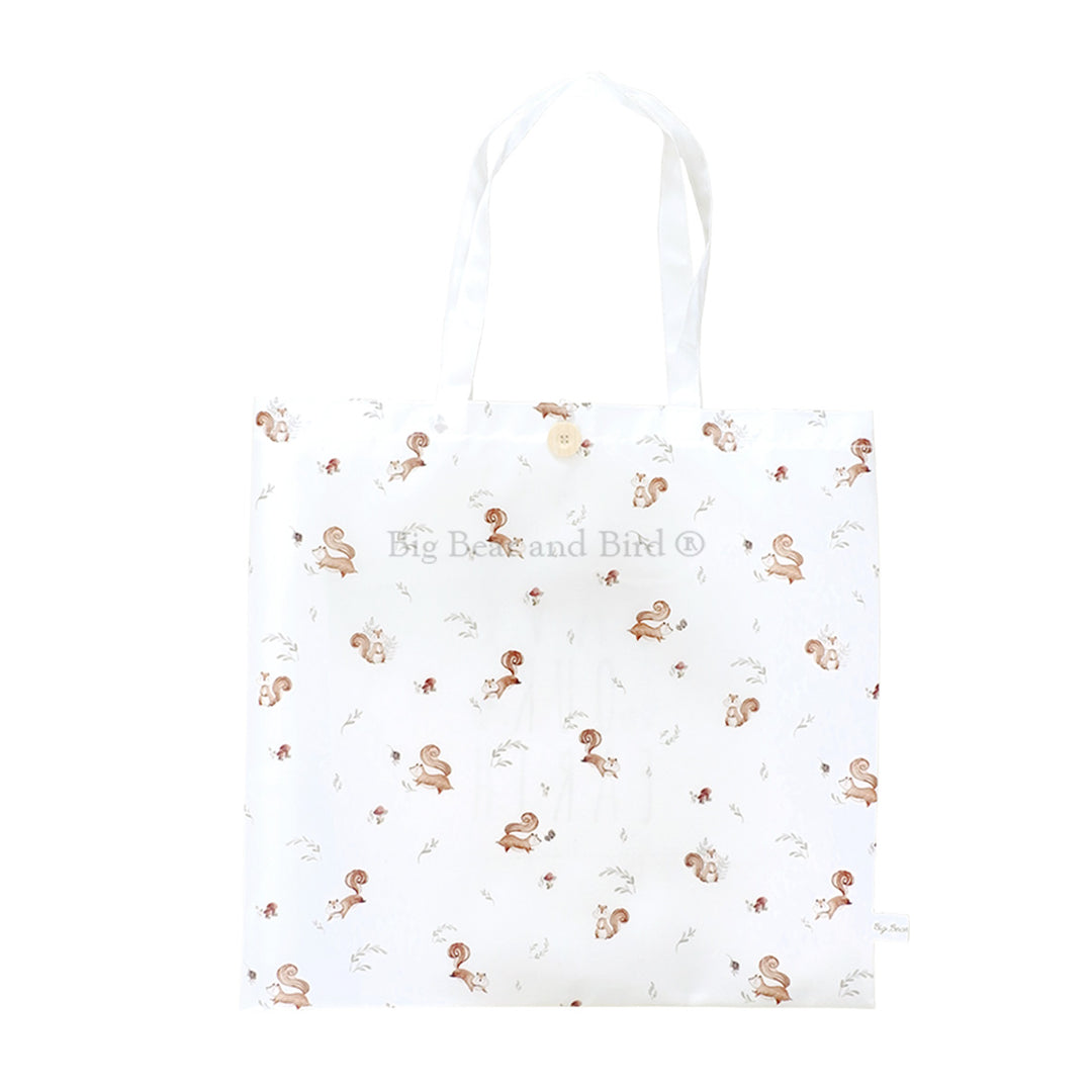 Foldable Waterproof Tote Bag Woodland Adventures