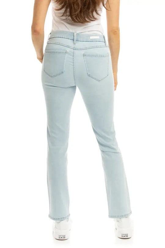 Sheila Better Butter Mid Rise Slim Straight Jeans in Samson Color 30" inseam