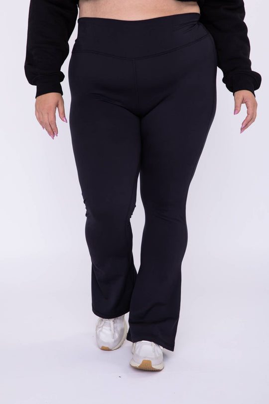 Curvy Venice High-Waist Flare Legging