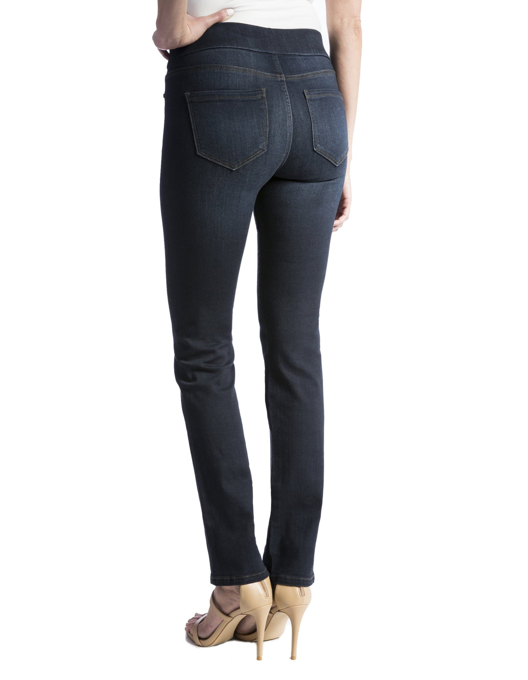 Jillian Straight 32" Dynasty Dark Denim Jeans Size 4 and 6 Last ones!