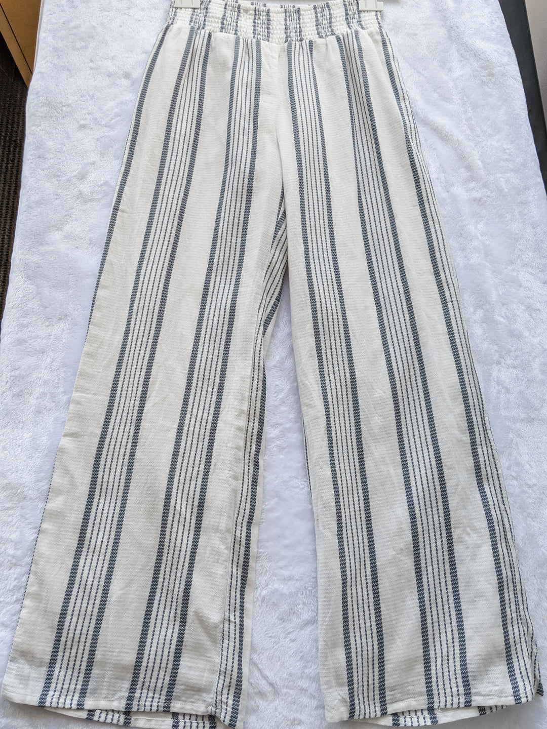 Simone White and Black Stripe Linen Pants Last Ones!