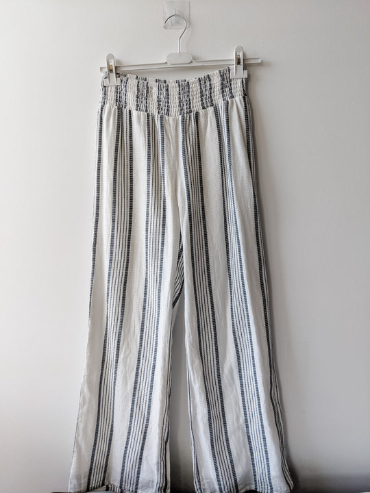 Simone White and Black Stripe Linen Pants Last Ones!