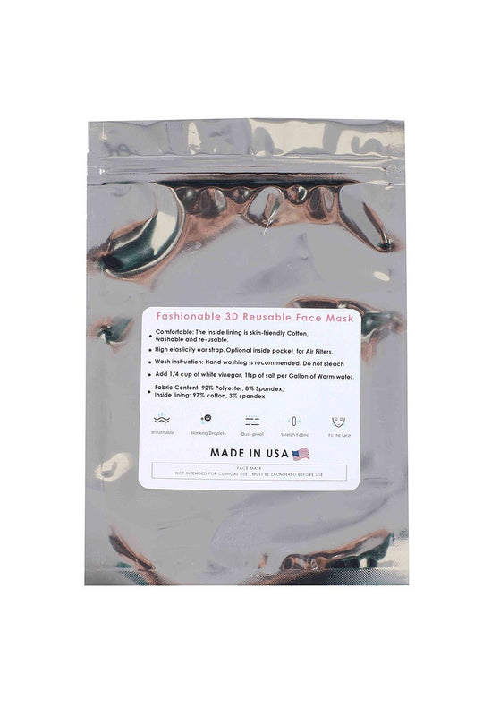 Face Mask Camo Poly Cotton Spandex