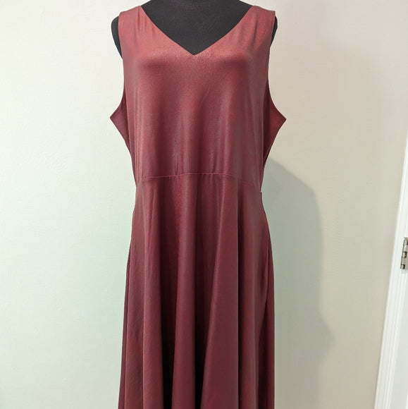 Fit & Flare Dress Faux Leather Last ones!